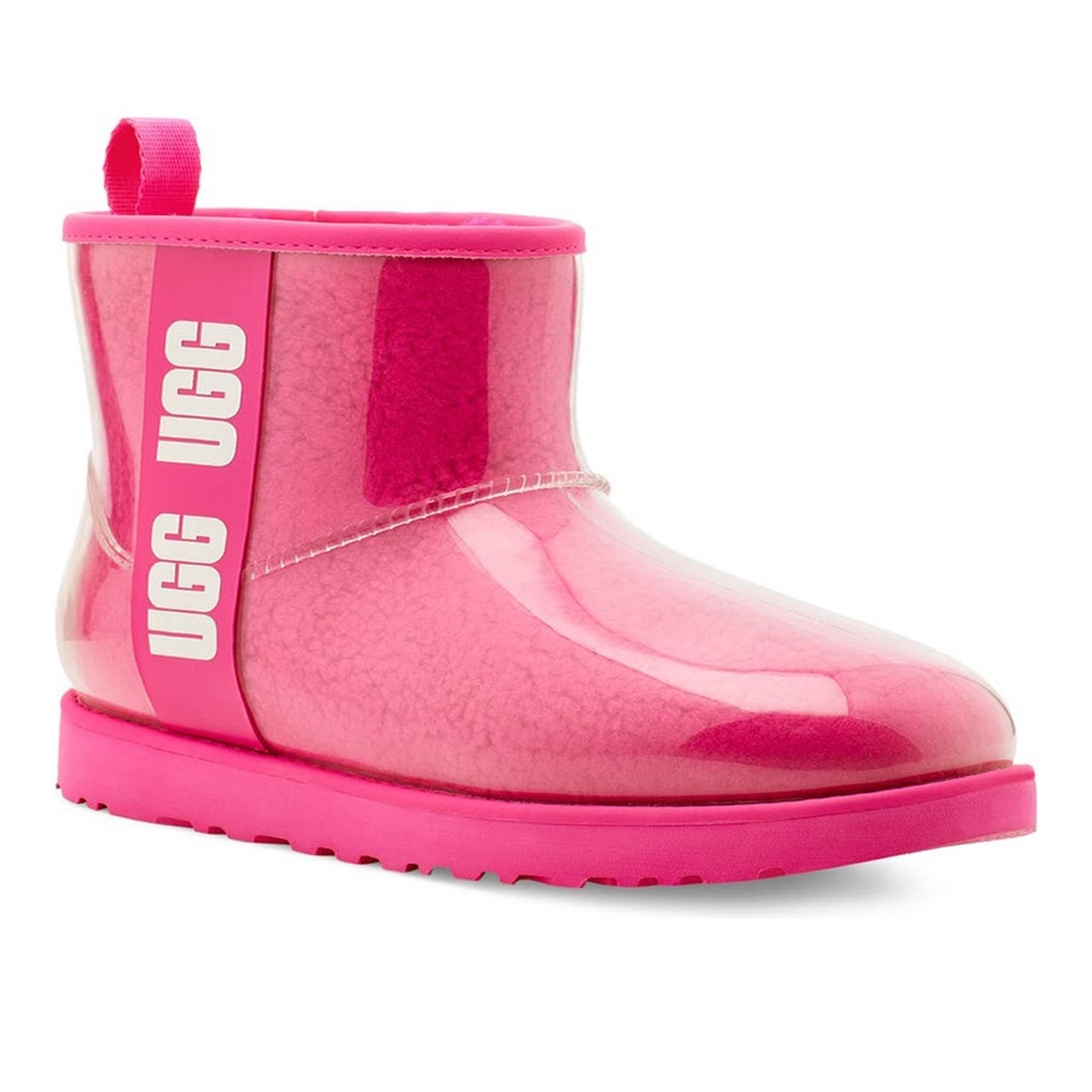 UGG Women's Classic Clear Mini Boot Hibiscus Pink